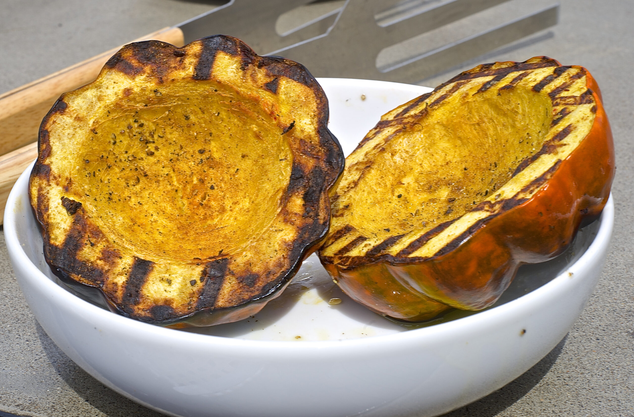 Grilled Butternut, Acorn Squash or Pumpkin