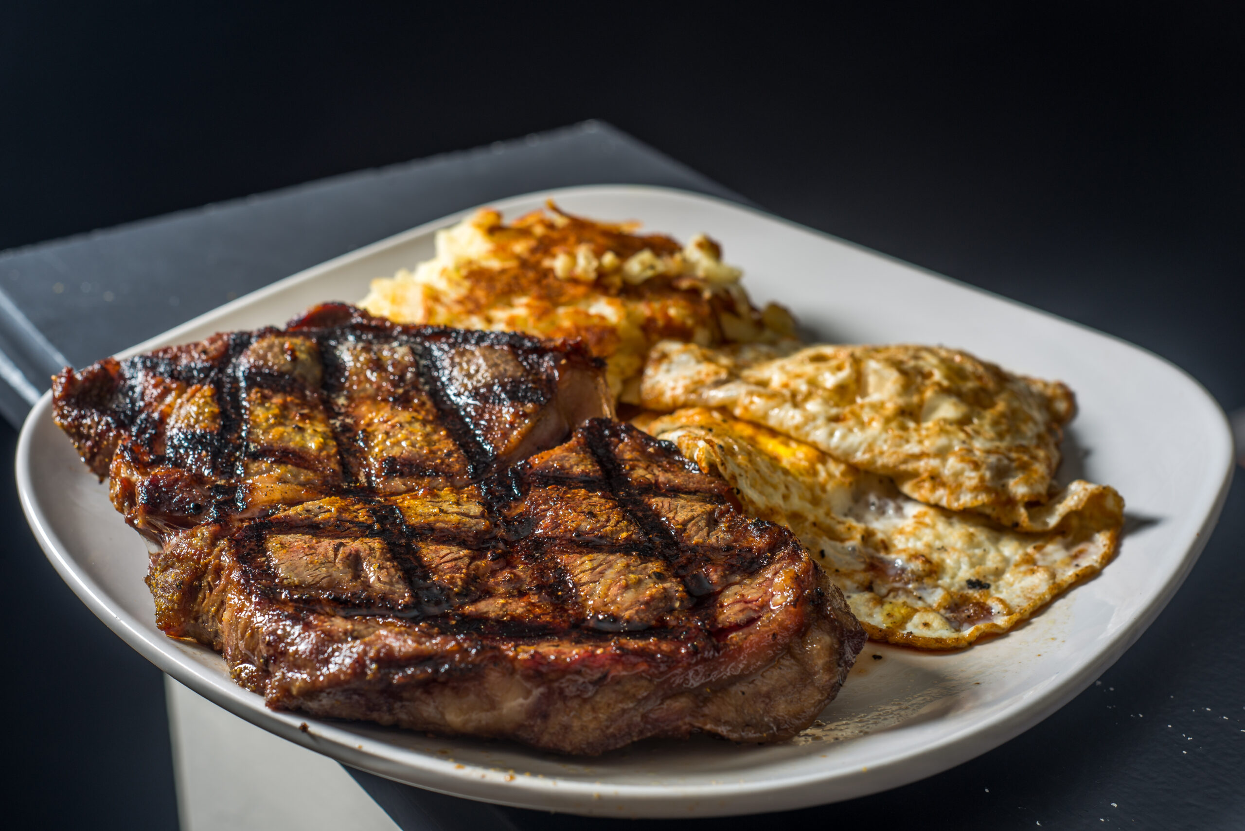 Grate Steak and Eggs