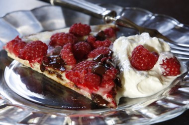 Grilled Chocolate Raspberry Yummy
