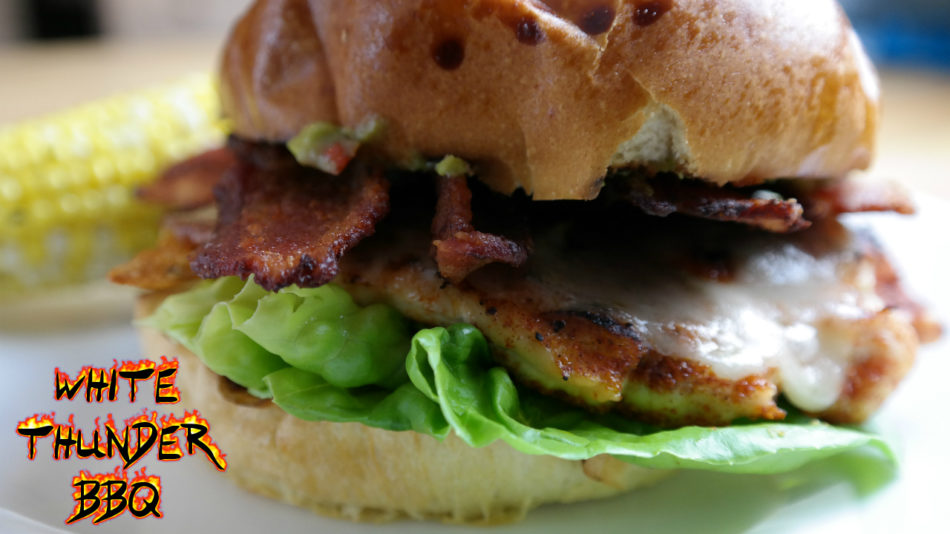 Blackened Chicken and Guacamole Club