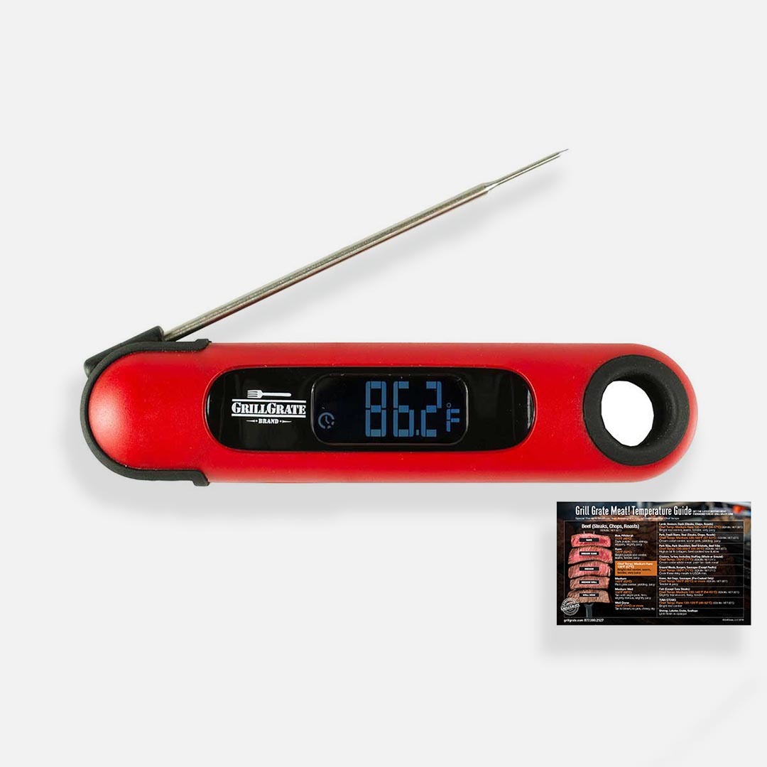 Temp & Time Instant Read Thermometer GrillGrate