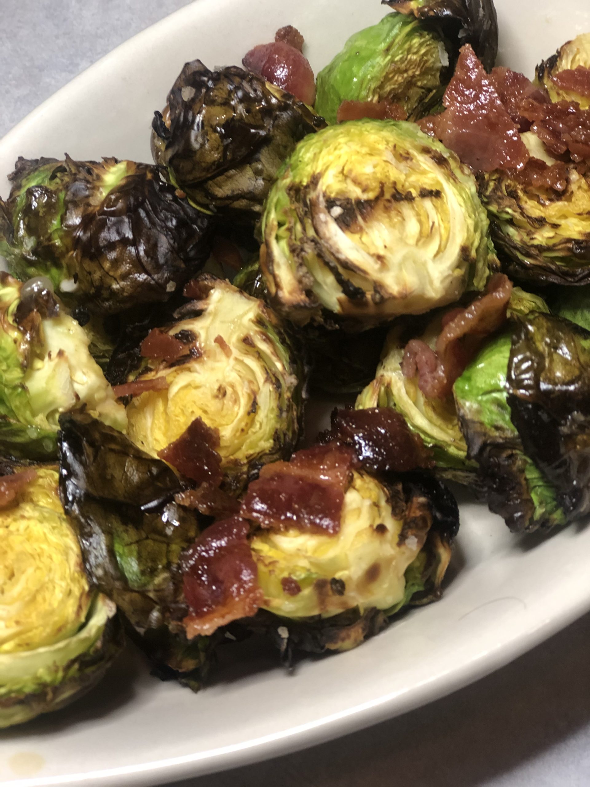 Air Fried Brussel Sprouts