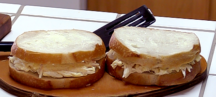 Grilled Crab and Cheese