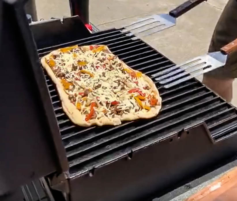 Philly Cheesesteak Pizza