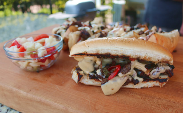 Malcom Reed’s Cheesesteak Sandwich