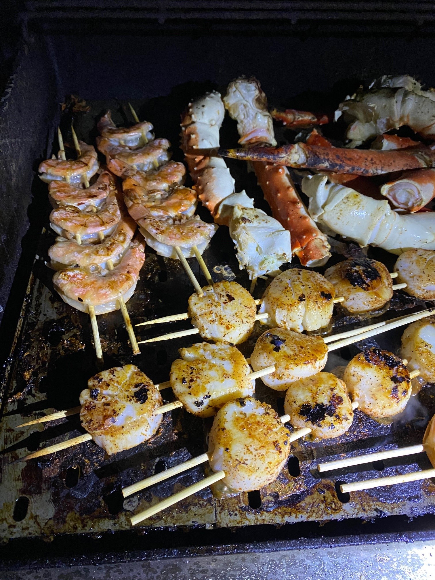 Seafood Medley on the Flat Side