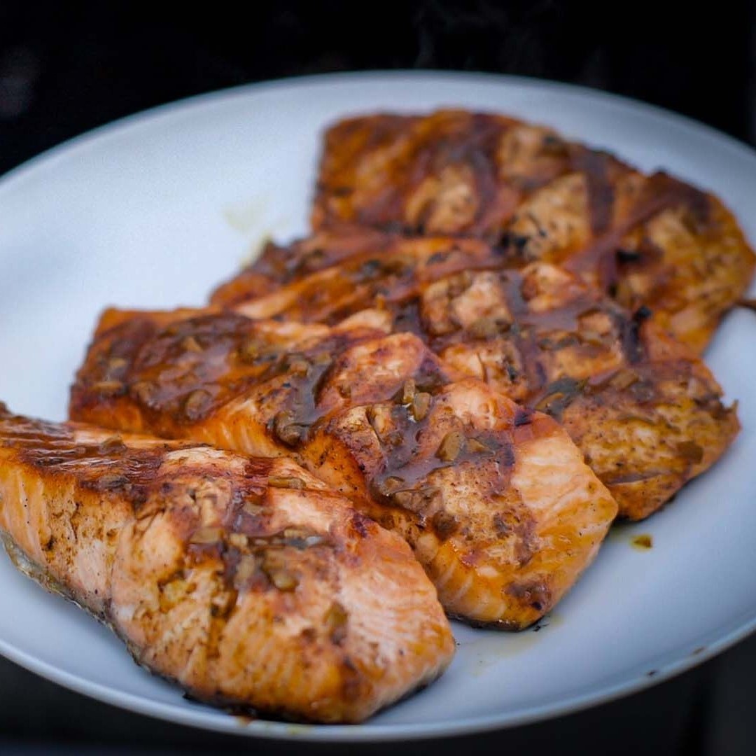 Marinated Grilled Salmon