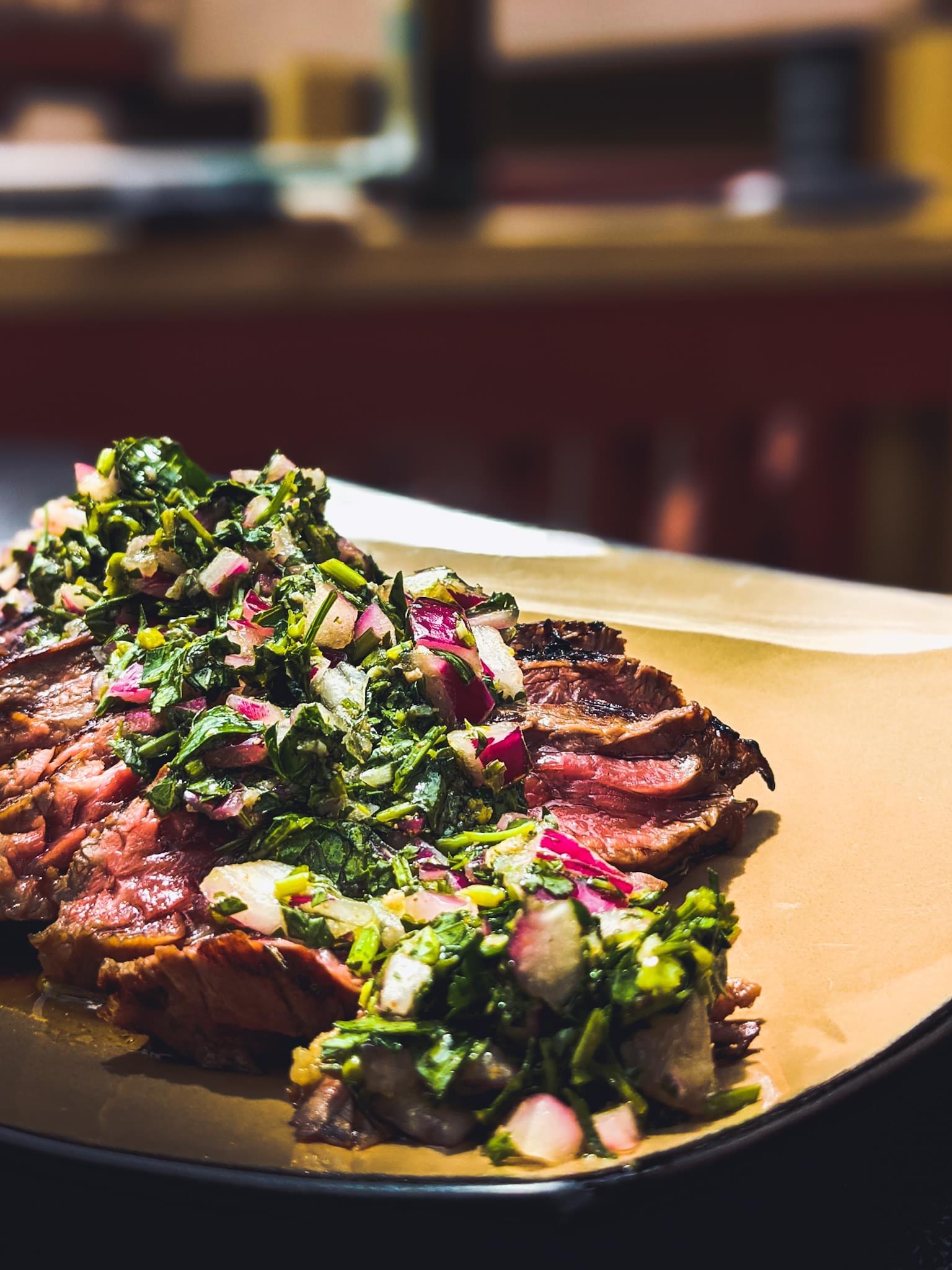 Bavette Steak with Chimichurri