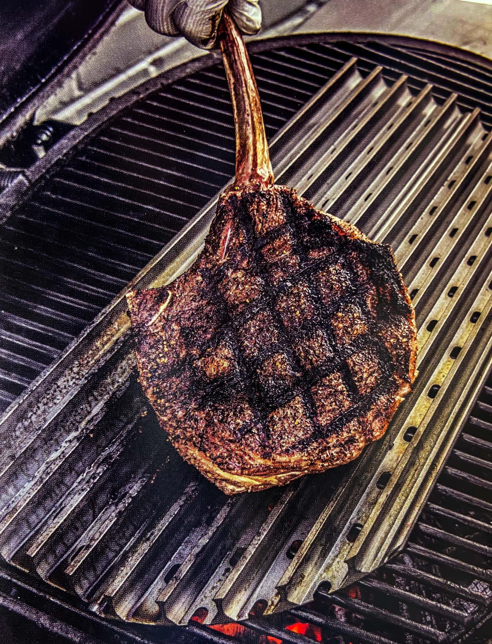 Coffee-Rubbed Cowboy Steaks